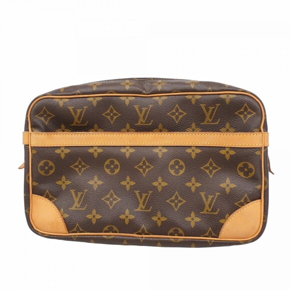 LOUIS VUITTON Other - Louis Vuitton Monogram Compiègne 28 Clutch Bag M51845 Brown Men's
